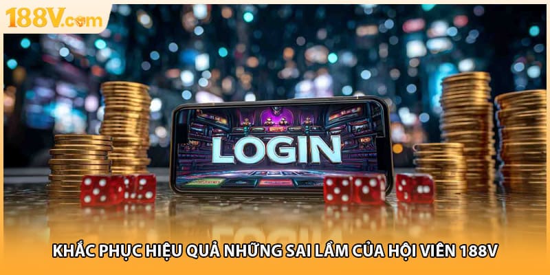 Khắc phục hiệu quả những sai lầm của hội viên 188V